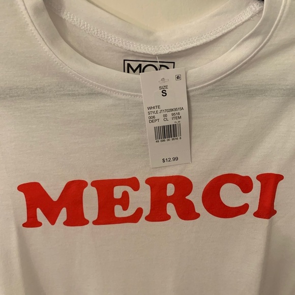 Modern Lux merci graphic shirt - Picture 3 of 5